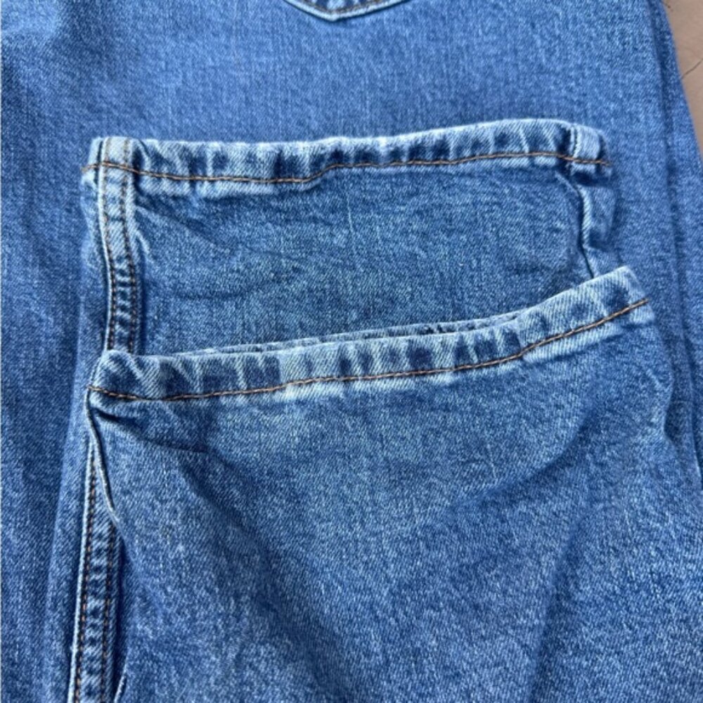Levi Strauss 514 Levi's Denim Blue Jeans Straight Fit Mens Size 34 X 32 EUC - Picture 9 of 9